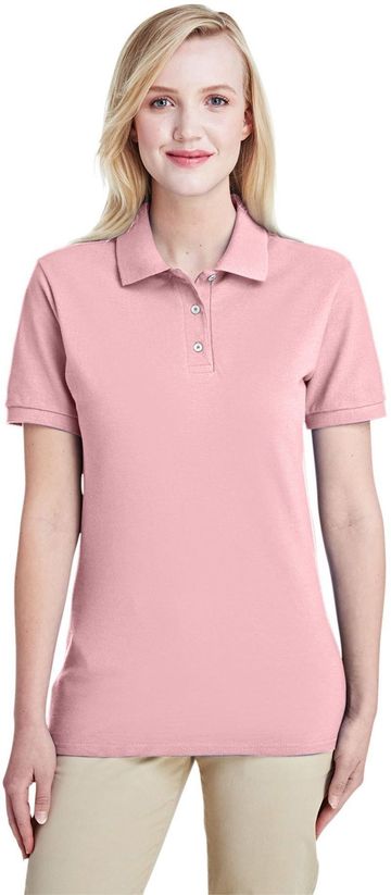 Jerzees Ladies' Premium 6.5-ounce 100% Ringspun Cotton Pique Short Sleeve Polo